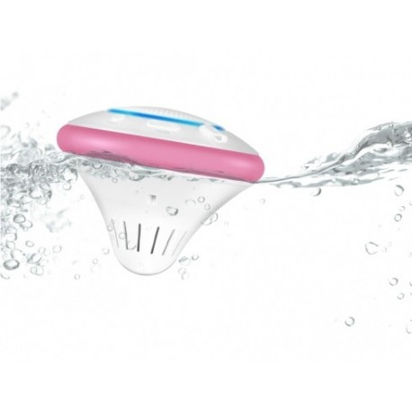 Conceptronic Altoparlante Speaker portatile Waterproof galleggiante Wireless Bluetooth 3 W Rosa, Bianco CLLWAPROSPKP - Conceptronic - CLLWAPROSPKP