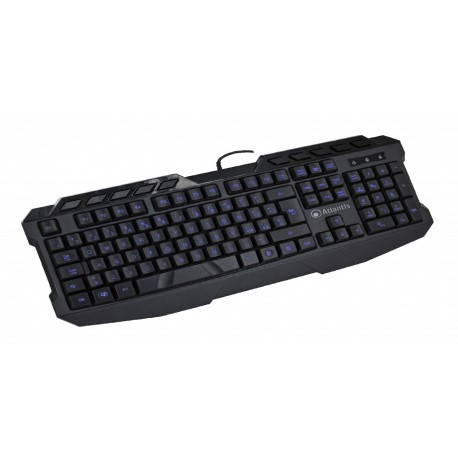 Atlantis Land Tastiera Gaming Light 600 USB Qwerty Layout Italiano Nera P013-IMB-2360 - Atlantis Land - P013-IMB-2360