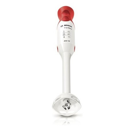 Bosch Frullatore ad immersione Rosso, Bianco 450 W MSM64010 - Bosch - MSM64010