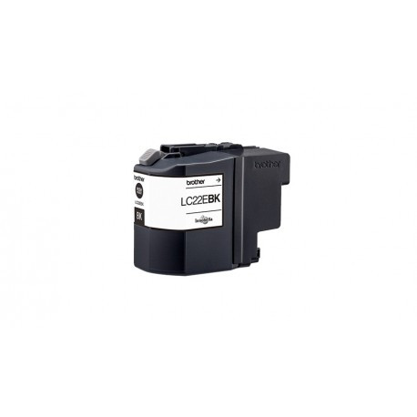 Brother Cartuccia InkJet LC-22EBK Nera 2400 Pagine per MFC-J5920DW LC22EBK - Brother - LC22EBK