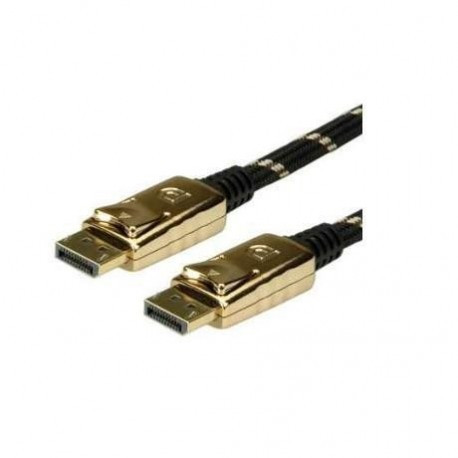 Nilox Cavo DisplayPort 3 Mt Maschio / Maschio Placcatura Oro Colore Nero, Oro RO11.04.5646 - Nilox - RO11.04.5646