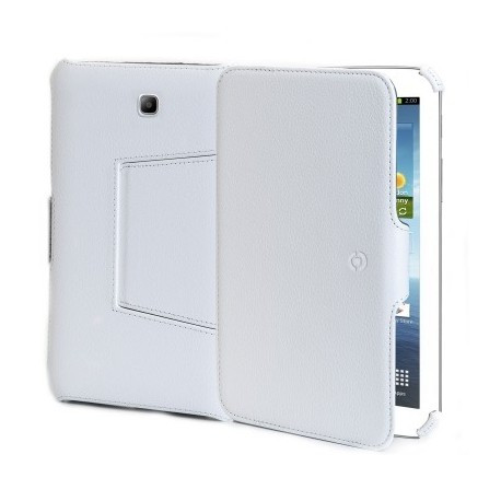 Celly Custodia in Ecopelle per Samsung Galaxy Tab 3 10,1  Bianca BOOKTABT11W - Celly - BOOKTABT11W