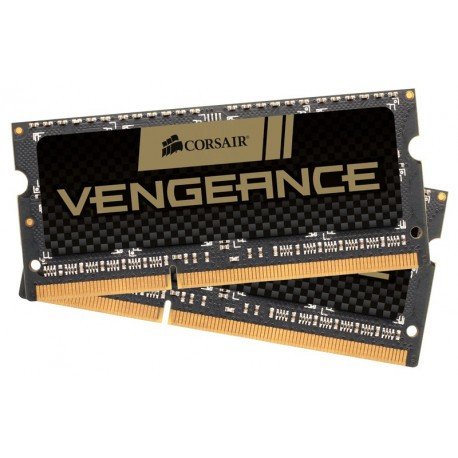 Corsair Memoria Ram 8 GB (2 x 4 GB) Vengeance DDR3 1600 MHz 204-pin SO-DIMM CMSX8GX3M2A1600C9 - Corsair - CMSX8GX3M2A1600C9