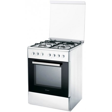 Candy Cucina a Gas CCG 6503 PW 4 Fuochi Classe A Capacità 54 Lt Bianca - Candy - 33001193