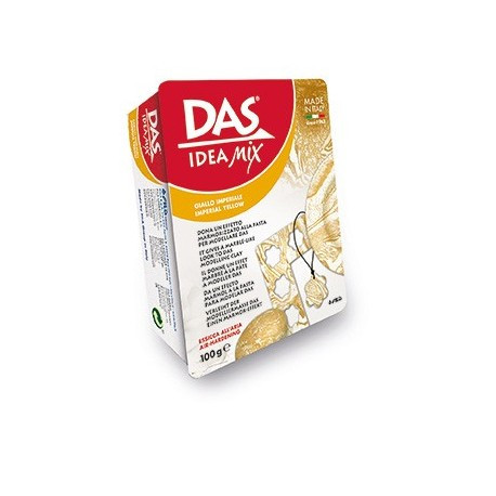 DAS  Idea Mix Argilla da modellare 100g Giallo 1pezzoi 342001 - DAS - 342001
