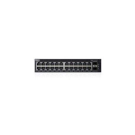 DELL  X-Series X1026P Gestito L2+ Gigabit Ethernet 101001000 Supporto Power over Ethernet PoE 1U Nero 210-AEIN - DELL - 210-AEIN