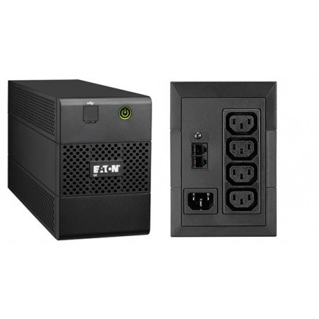 Eaton  5E650iUSB A linea interattiva 650VA 4AC outlets Torre Nero gruppo di continuità UPS 5E650IUSB - Eaton - 5E650IUSB