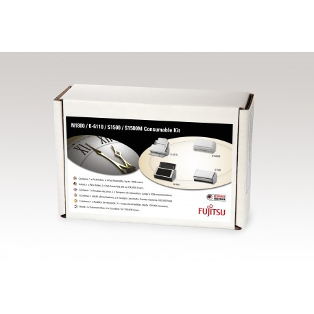 Fujitsu Scanner Kit di consumabili parte di ricambio per la Stampa CON-3586-013A - Fujitsu - CON-3586-013A