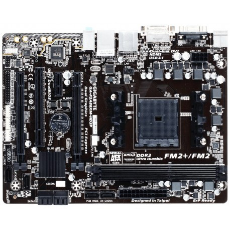 Gigabyte Scheda Madre GA-F2A88XM-HD3P A88X Socket FM2+ Micro ATX GA-F2A88XM-HD3P - Gigabyte - GA-F2A88XM-HD3P