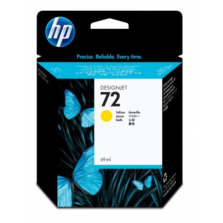 HP  Cartuccia inchiostro giallo DesignJet 72, 69 ml C9400A - HP - C9400A