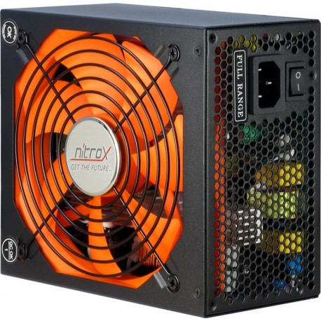 Inter-Tech Alimentatore per Computer Coba Nitrox Nobility CN-900 NS 900W ATX Nero, Arancione 88882063 - Inter-Tech - 88882063