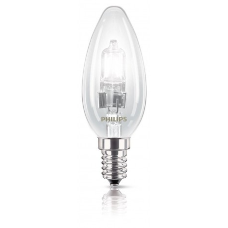 Philips Lampadina Alogena Eco Classic Candle Lap forma oliva EC2YOLI42B - Philips - EC2YOLI42B