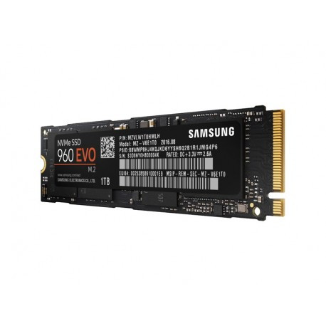 Samsung  960 EVO NVMe M.2 1TB PCI Express drives allo stato solido MZ-V6E1T0BW - Samsung - MZ-V6E1T0BW
