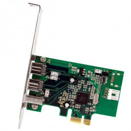 StarTech.com  Scheda adattatore PCI Express FireWire 2b 1a 1394 a 3 porte PEX1394B3 - StarTech.com - PEX1394B3