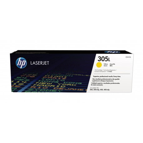 HP Toner Laser 305L Giallo 1400 Pagine CE412L - HP - CE412L