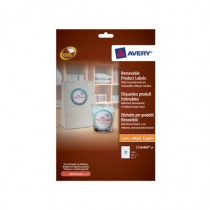 Avery  Removable Product Labels Bianco L7104REV-20 - Avery - L7104REV-20