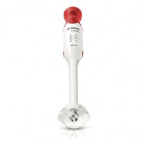 Bosch Frullatore ad immersione Rosso, Bianco 450 W MSM64010 - Bosch - MSM64010