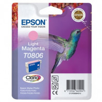 Epson Cartuccia InkJet T0806 Magenta chiaro C13T08064021 - Epson - C13T08064021