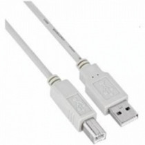 OEM Cavo USB A-B Maschio / Maschio 1,8 Mt Bianco usb-A-B-1.8-Mt - OEM - usb-A-B-1.8-Mt
