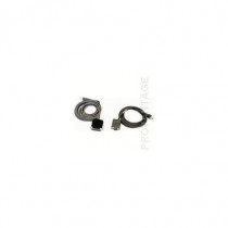 Datalogic  CAB-434 RS232 PWR 9P Female Coiled RS-232 9 pin D cavo di interfaccia e adattatore - Datalogic - CAB-434