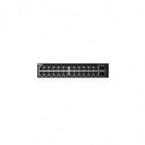 DELL  X-Series X1026P Gestito L2+ Gigabit Ethernet 101001000 Supporto Power over Ethernet PoE 1U Nero 210-AEIN - DELL - 210-AEIN