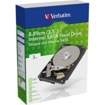 Verbatim Hard Disk 3 TB SATA III 3,5  7200 RPM 53166 - Verbatim - 53166