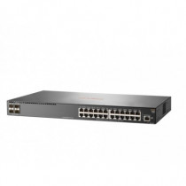 HP  Aruba 2930F 24G PoE+ 4SFP Gestito L3 Gigabit Ethernet 101001000 Supporto Power over Ethernet PoE 1U Grigio JL261AABB - HP - JL261A#ABB