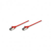 Intellinet Cavo di Rete Rosso Cat 6 SFTP M / M RJ45 1 Mt Placcatura Oro 344043 - Intellinet - 344043