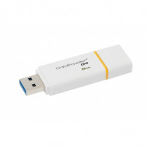 Kingston Technology Chiavetta USB 3.0 3.1 Gen 1 Tipo-A DataTraveler G4 8 GB Bianca, Gialla DTIG48GB - Kingston Technology - DTIG4/8GB
