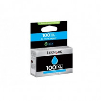 Lexmark Cartuccia InkJet 100XL Ciano 600 Pagine 14N1069E - Lexmark - 14N1069E
