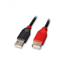 Lindy  Cavo Adattatore USB 2.0 5 Mt A - A Nero USB 42817 - Lindy - 42817
