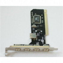 Nilox  SCHEDA PCI 5 PORTE USB 2.0 PCI scheda di interfaccia e adattatore 10NXAD0502001 - Nilox - 10NXAD0502001