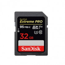 Sandisk Memory Card Extreme Pro 32 GB SDHC UHS-I Classe 10 SDSDXXG-032G-GN4IN - Sandisk - SDSDXXG-032G-GN4IN