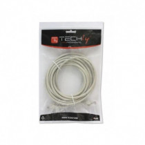 Techly Cavo di rete Patch in CCA Cat.5E Grigio UTP 0,5m ICOC CCA5U-050T - Techly - ICOC CCA5U-050T