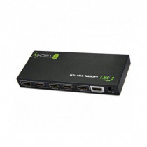 Techly Switch HDMI 5 IN 1 OUT con Telecomando, 4Kx2K, 3D IDATA HDMI-4K51 - Techly - IDATA HDMI-4K51