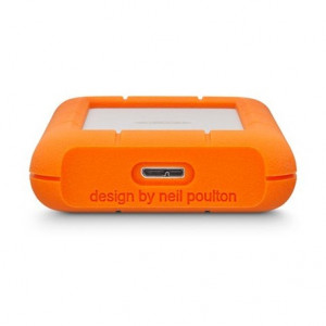 LaCie Hard Disk esterno Mini Rugged 500 GB USB 3.0 (3.1 Gen 1) Type Micro-B Arancione, Argento LAC301556 - LaCie - LAC301556