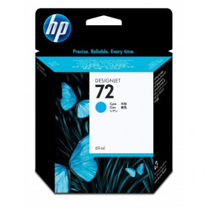 HP  Cartuccia inchiostro ciano DesignJet 72, 69 ml C9398A - HP - C9398A