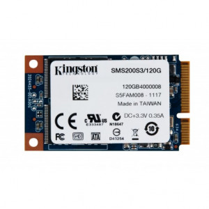 Kingston Technology Hard Disk SSD Now mS200 120 GB Mini SATA SMS200S3120G - Kingston Technology - SMS200S3/120G